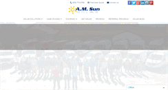 Desktop Screenshot of amsunsolar.com
